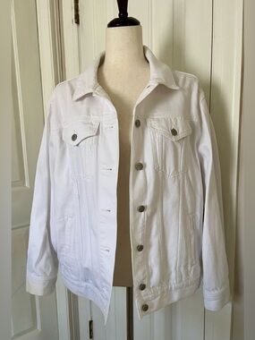 J. Crew White Women’s Denim Jacket NWOT
